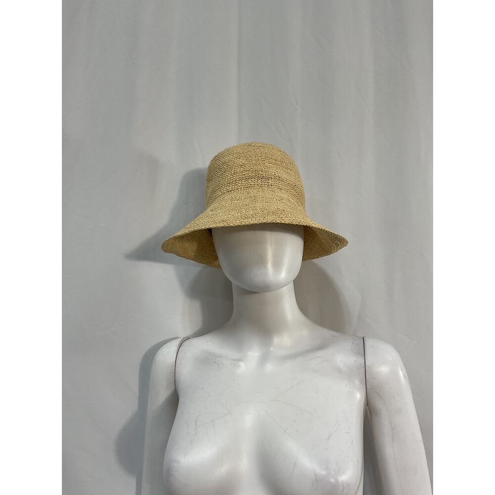 Janessa Leone Tan Straw Hat